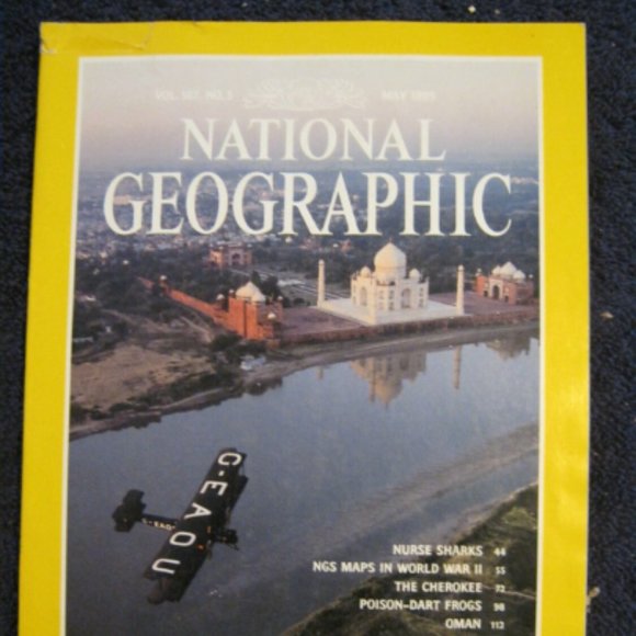 National Geographic May 1995 "The Vimy Flies Again maps in WWII OMAN 7 - Picture 1 of 1